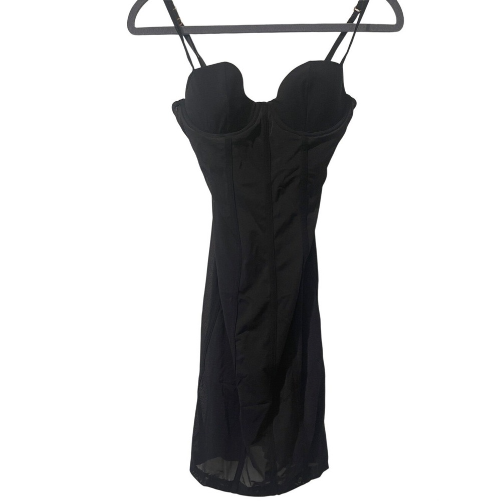 Victoria's Secret‎ Very Sexy Sheer Black Slip Dress 34B